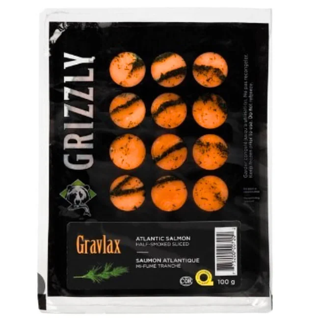 Saumon Atl. Mi-Fumé Tranché Gravlax