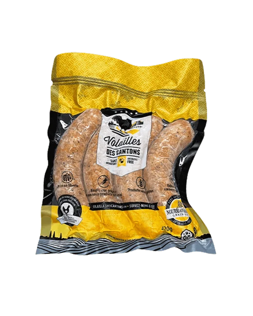 Saucisse Poulet Tomates Basilic