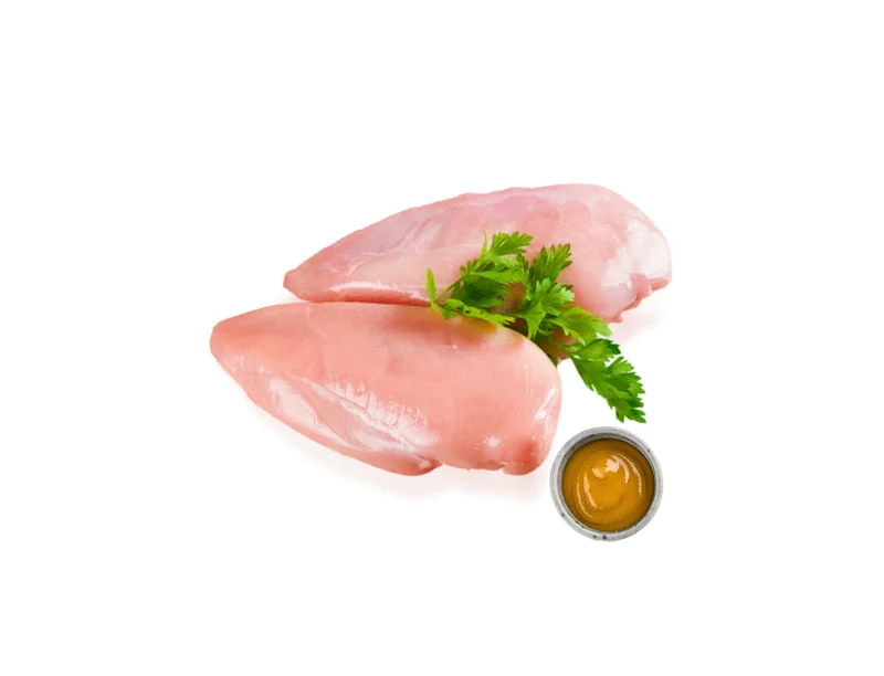 Poitrine De Poulet Miel Et Ail