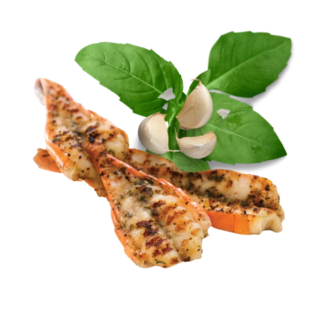Crevette Argentine Papillon À L'Ail Panko