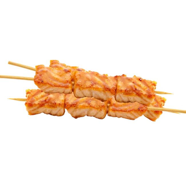 Brochette De Saumon À L'Érable